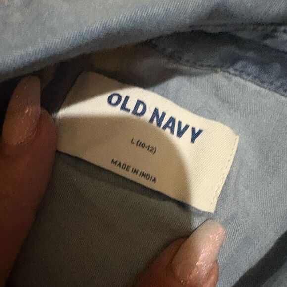 Old Navy Light Blue Casual Shirt - Picture 4 of 4
